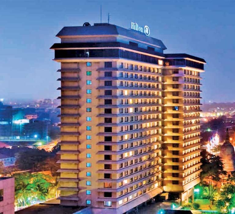Colombo Hilton gets a face lift readying for tourism rebound