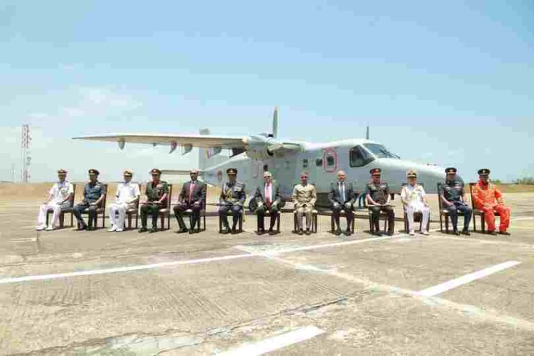 India gifts Dornier aircraft to strengthen maritime security of Sri Lanka