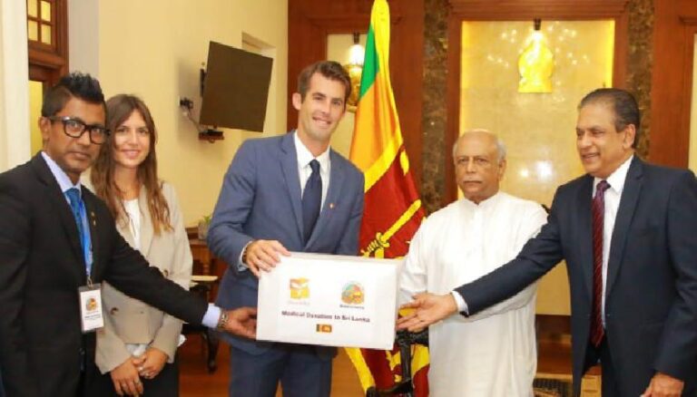 USA provides US $10 million worth of medicine for Sri lanka