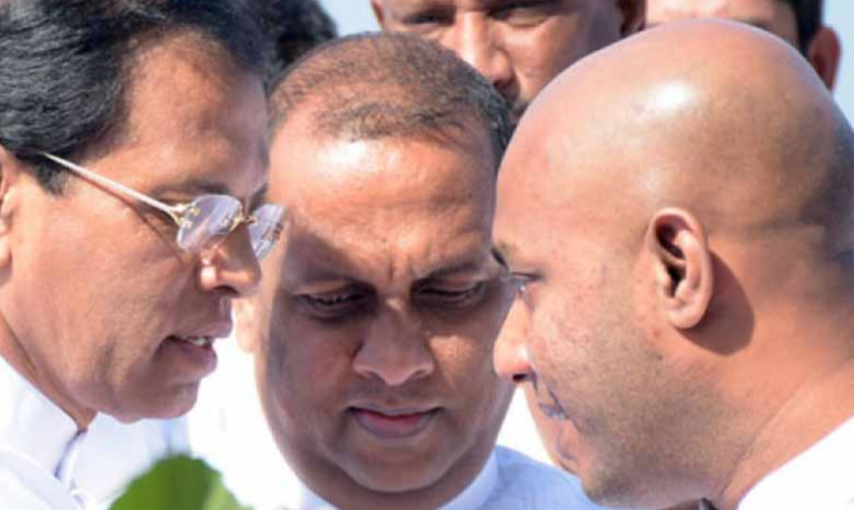 The SLFP divides into two during the budget voting!