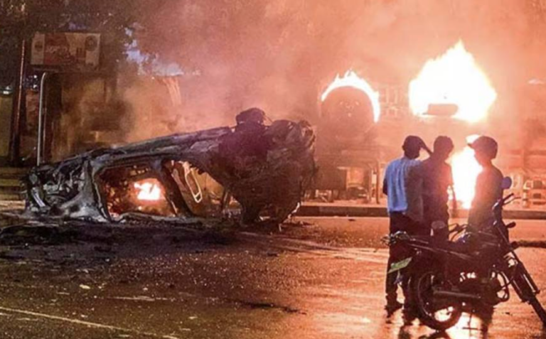 THE FORCES FAILED TO PREVENT RIOTS ON MAY 09 DESPITE RECEIVING INTELLIGENCE