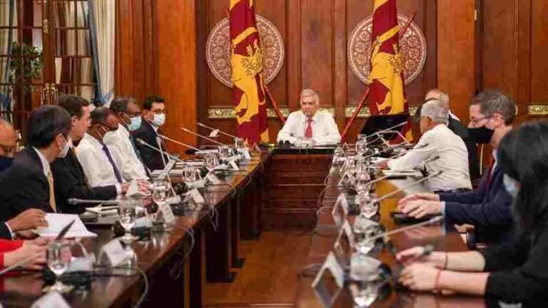 When I was born, SL had sufficient reserves to lend to the UK: President