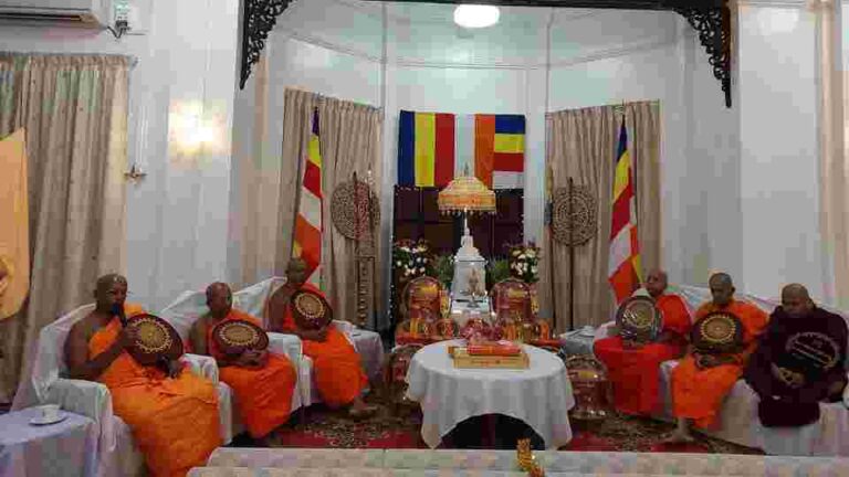 Annual Kathina Ceremony 2022, hosted by the Embassy of Sri Lanka in Yangon