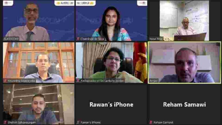 SLASSCOM ties up with INT@J in Jordan