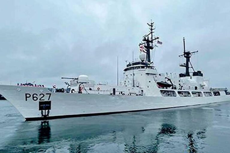 Offshore patrol vessel provided by US heading to Sri Lanka