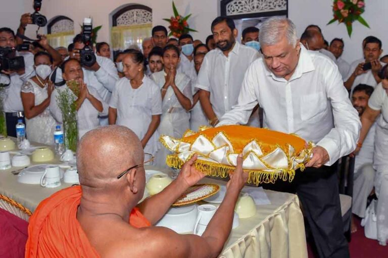 President as a ‘philanthropic democratic’ leader set a great example to world: Chancellor of Ruhuna University