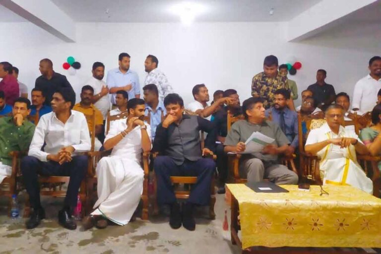 Hatton Office of Tamil Progressive Front opened under Opposition Leader’s Patronage