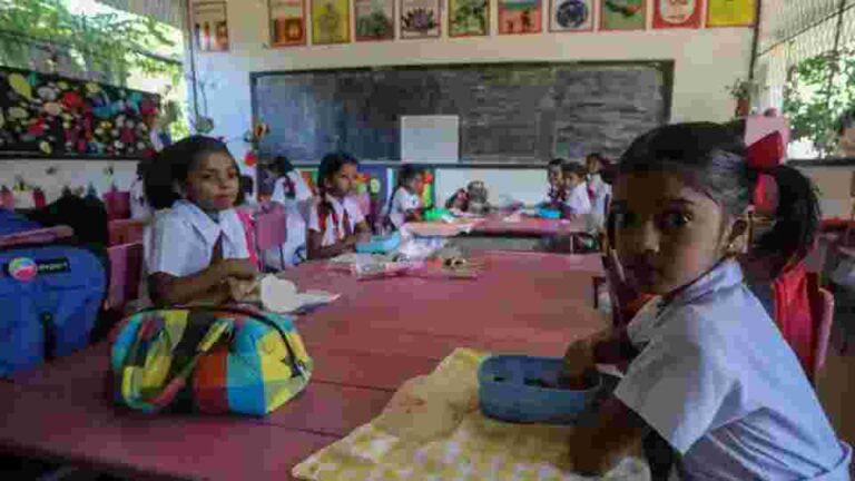 ‘Parents can’t afford meat, eggs and milk’: children bear the brunt of Sri Lanka’s economic crisis