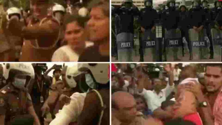 Condemn The Violence Against Women And Children During Peaceful Protests