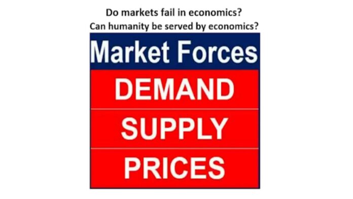 Are economic crises market failures Has economics failed to serve humanity