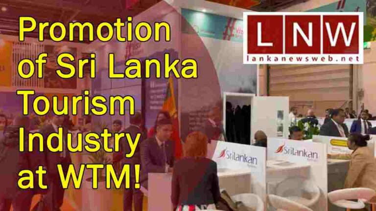 Sri Lanka Tourism promoted at WTM! (PHOTOS/VIDEO)