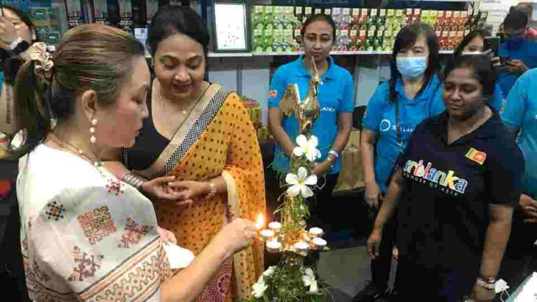 Showcasing Sri Lanka’s finest products: Ceylon Tea, Spices, and Coffee at the International Bazaar 2022