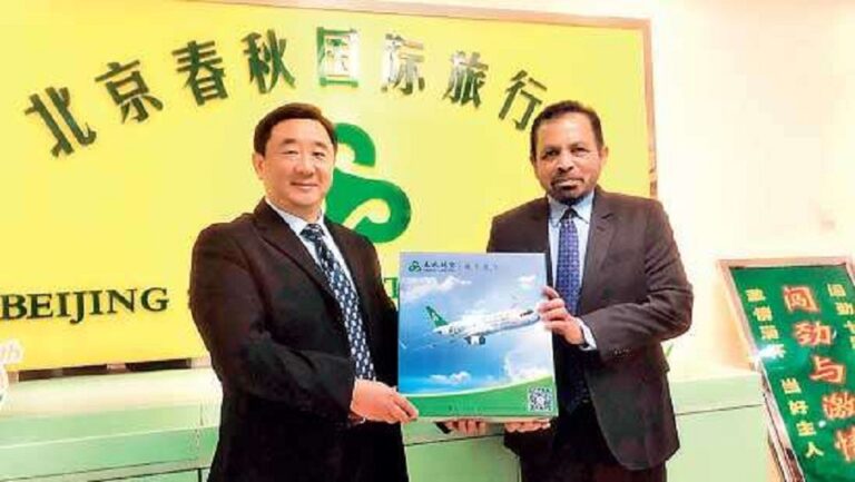 Sri Lanka lures one million Chinese tourists improving bilateral contacts