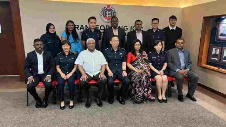 Public Security Minister Tiran Alles undertakes official visit to Singapore