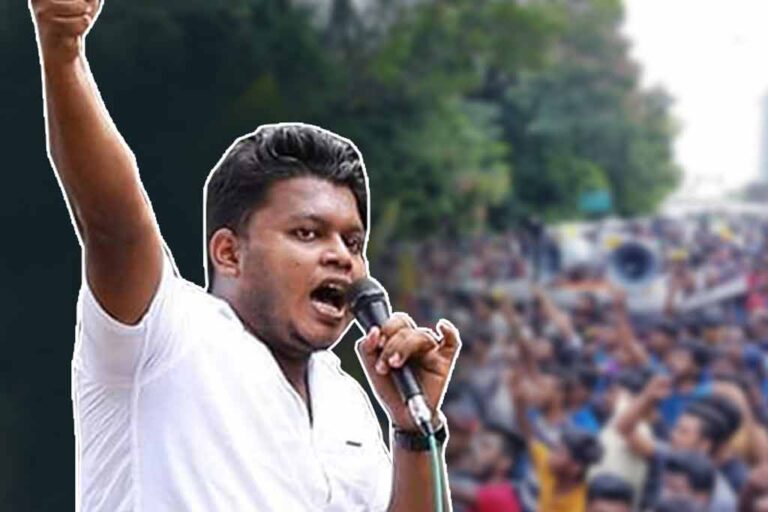 Court drops PTA-based charges against IUSF Convener Wasantha Mudalige!