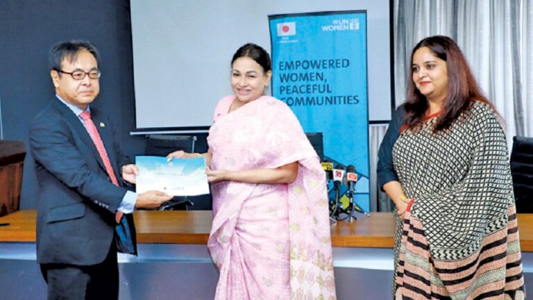 SL adopts National Action Plan on Women with Japanese assistance