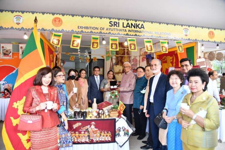 Sri Lanka joins “Reinvigoration of Ayutthaya’s Foreign Relations” conducted by the National Assembly of the Kingdom of Thailand