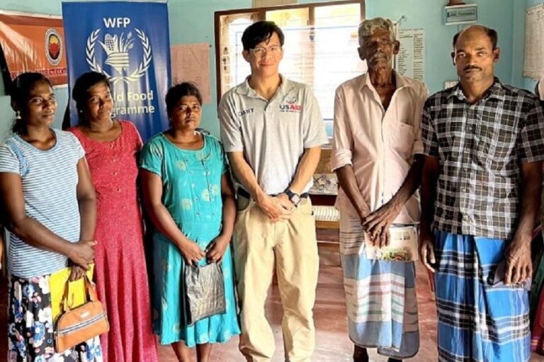 UN WFP rapidly accelerates emergency operations in Sri Lanka.