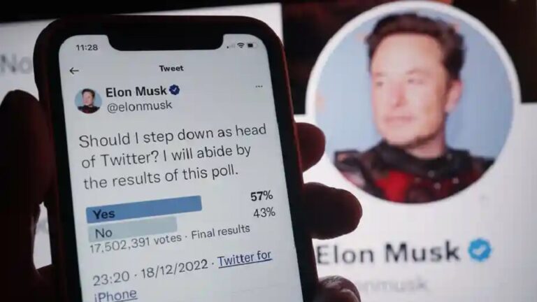 Musk breaks silence after 10 million Twitter users vote for him to step down