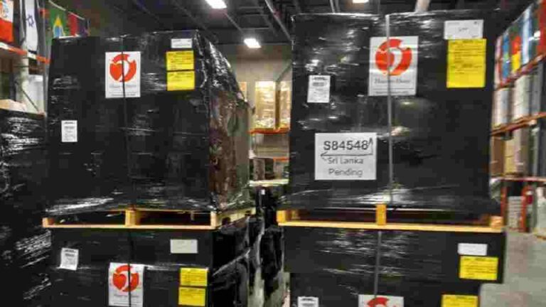 Another donation of urgent medicine worth USD 7.2 million from Heart to Heart International in the United States to the people of Sri Lanka