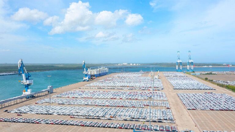 Hambantota Port surpasses half a million mark of wheeled cargo