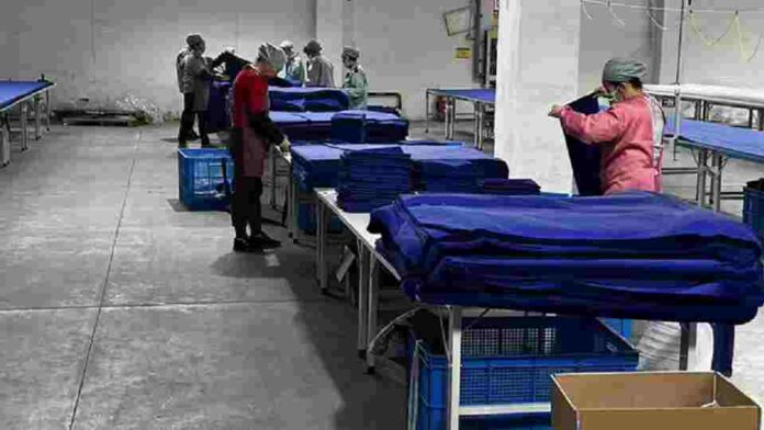 school uniforms donation by china