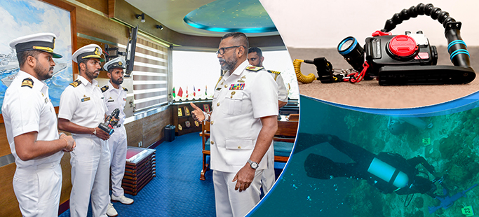 Navy receives state-of-the-art camera used for advanced underwater shooting