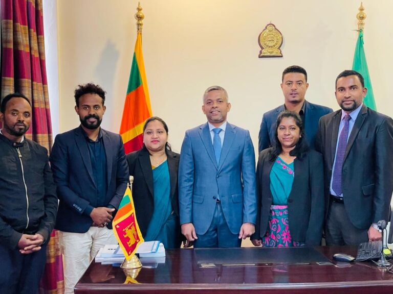 Sri Lanka’s Ambassador – designate to Ethiopia assumes duties
