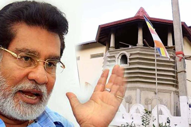 ‘Tooth Relic Temple lookalike’ building in Pothuhera smashed!