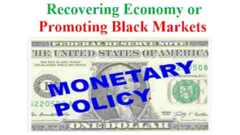 Monetary price controls and rationing – Promoting monetary black markets or controlling inflation?