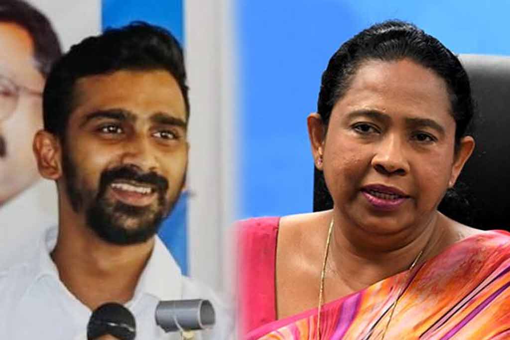 Pavithra Wanniarachchi and Jeewan Thondaman sworn in as ministers LNW