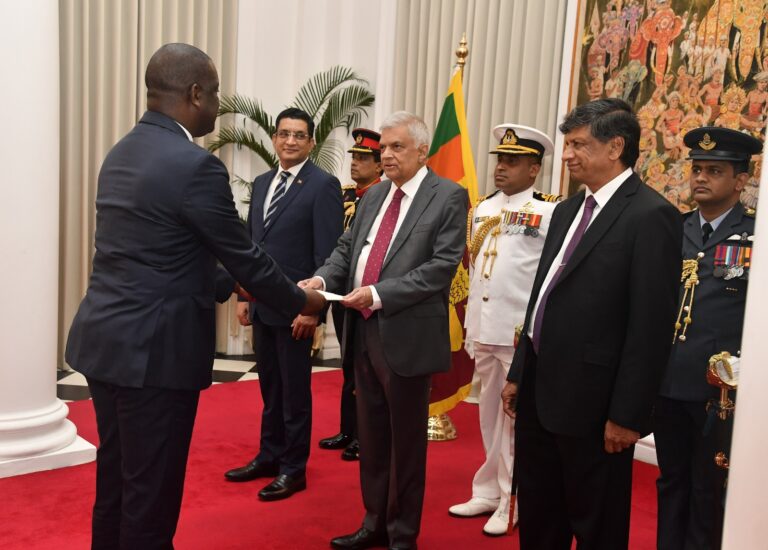 Appointment of Ambassador of Republic of Côte d’Ivoire to Sri Lanka