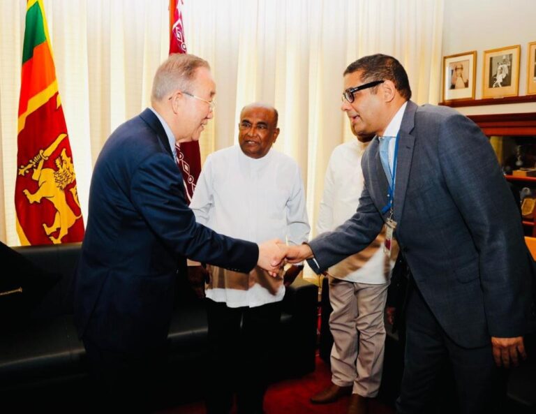 BOI Chief meets with ex UN Secretary General