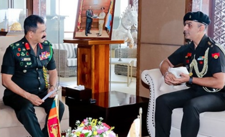 Indian High Commission’s Assistant Defence Advisor Meets Army Chief