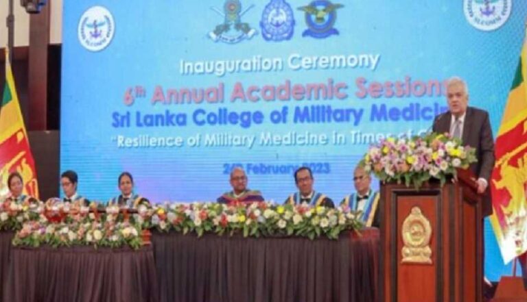 President Wickremesinghe pledges a new chapter for Military Medicine