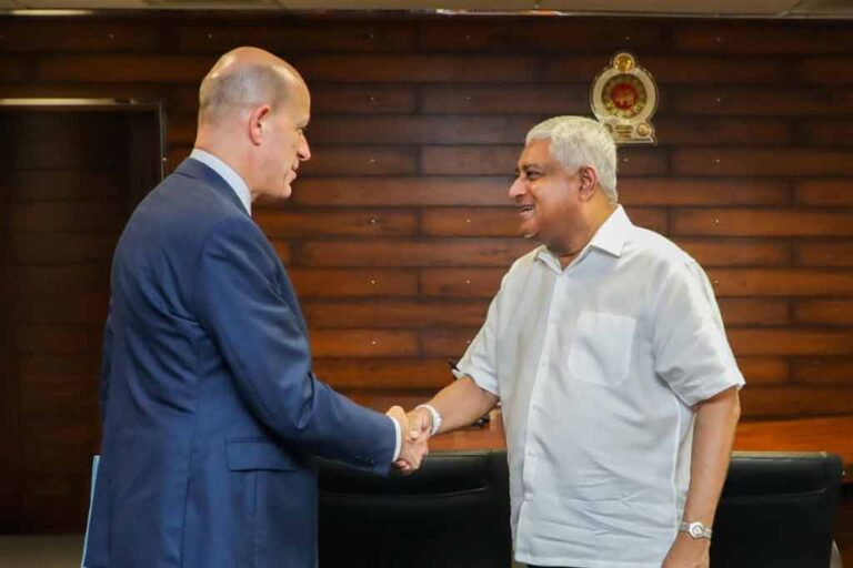 Meeting between new French Ambassador and Public Security Minister