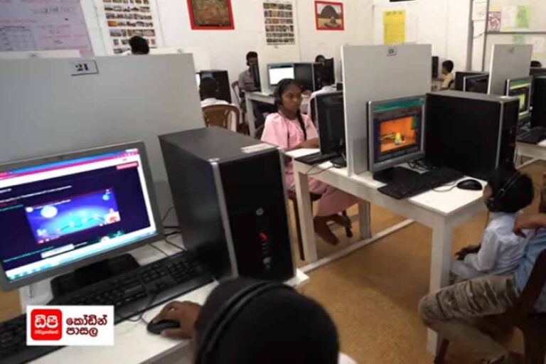 One-fourths of school children in Kataragama enrolled in ‘DP Coding School’ in historical Ruhunu Kataragama Dewalaya (VIDEO)