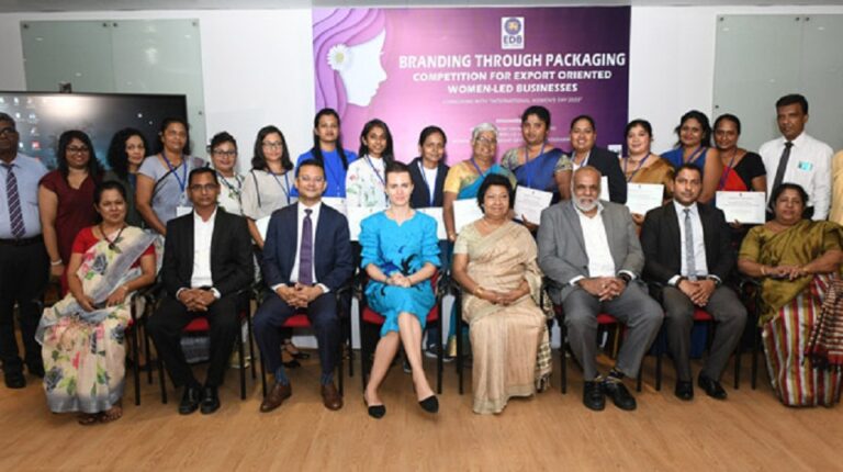 EDB empowers women Led Businesses to enter international market