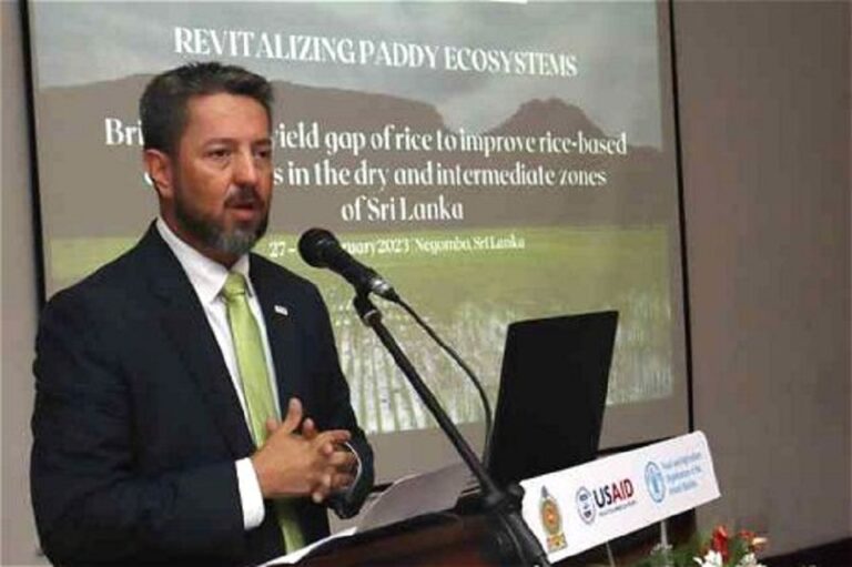 USAID, and FAO to boost Sri Lanka rice-based ecosystem productivity