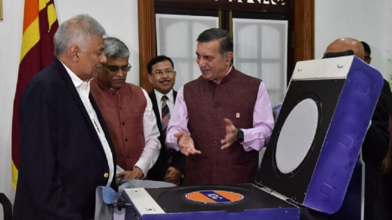 IOC Chief Shrikant Madhav Vaidya meets with President