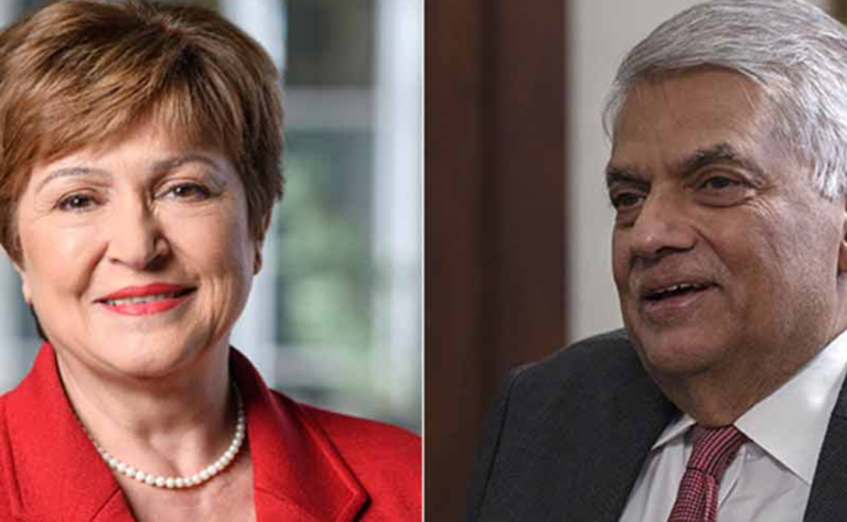 A special discussion between the Managing Director of the IMF and the President