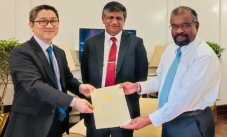 Chinese Exim Bank provides financial assurance to Sri Lanka through embassy handover￼