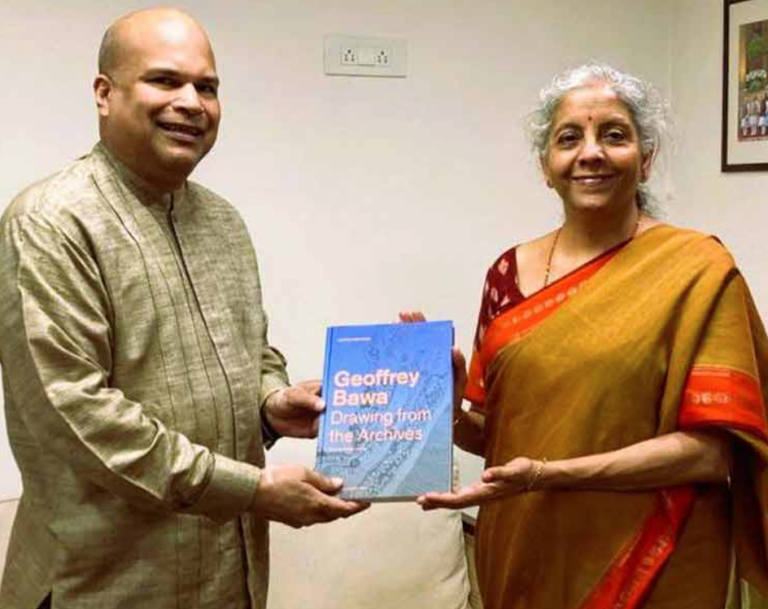 A special meeting between Milinda Moragoda and the Indian Finance Minister