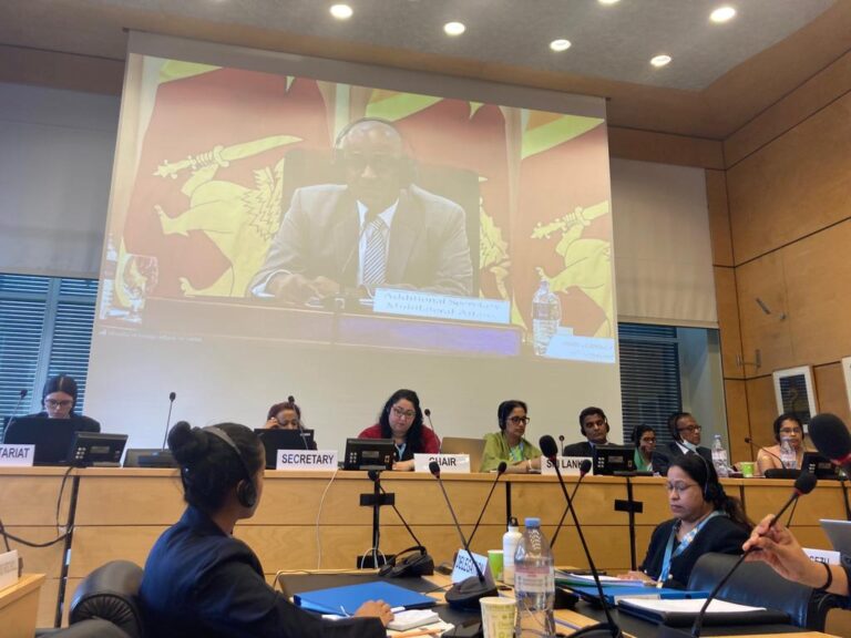 Sri Lanka participates in the 6th Periodic Review under the ICCPR in Geneva