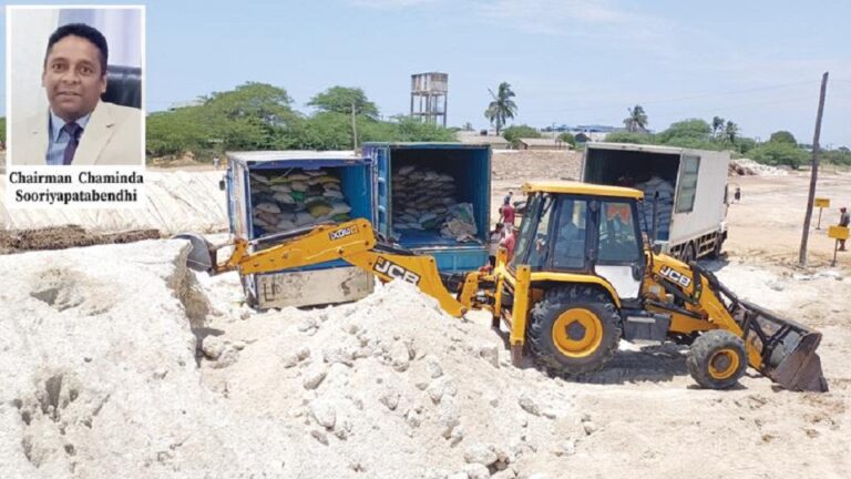 Lanka Salt exports Salt to Canada with the new Salt Plant installation