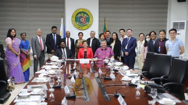 Sri Lankan delegation participates in ADB-WHO Study Tour to the Philippines