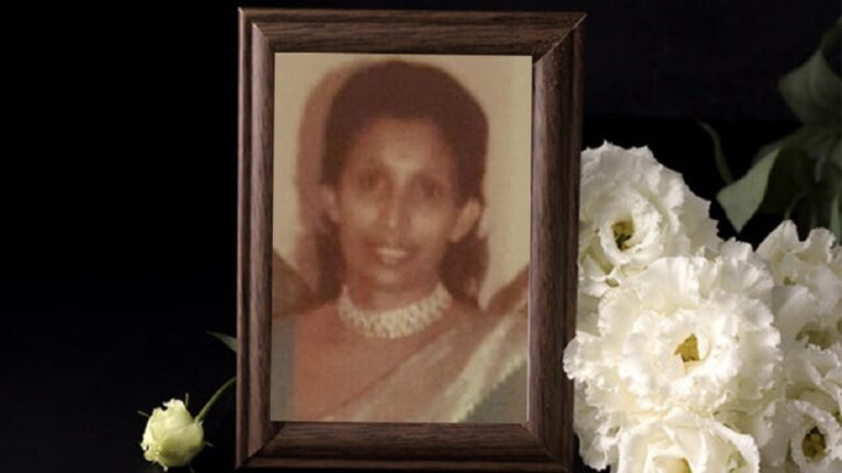 Carmi Karunanayake, mother of ex Minister Ravi Karunanayake, passes away