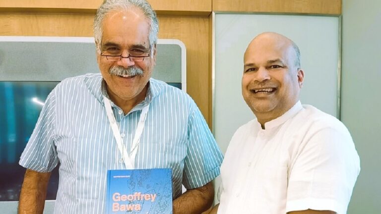 HC Moragoda meets IndiGo co-founder Rahul Bhatia to discuss enhancing air connectivity between SL and India