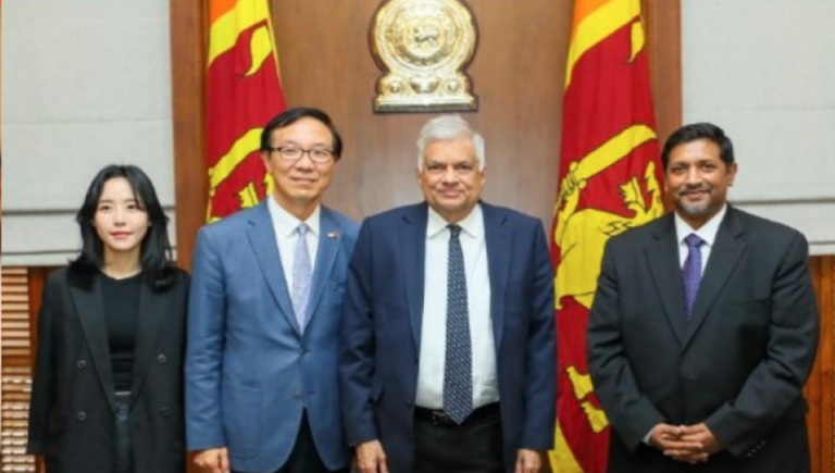 Outgoing South Korean Ambassador calls on President