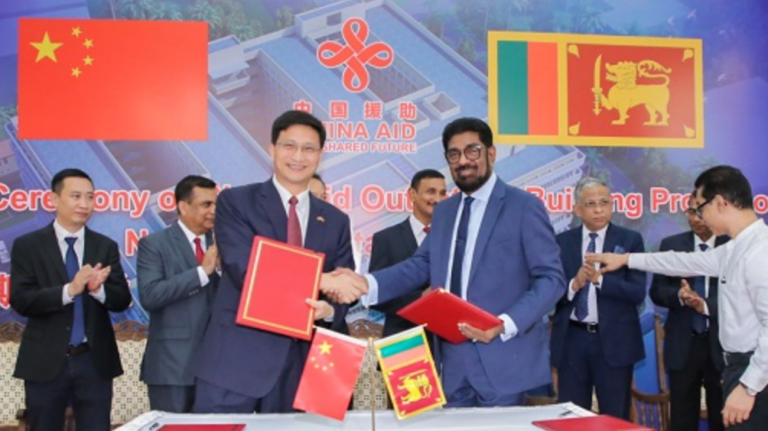 Chinese-funded Outpatient Building Handed Over to Sri Lanka’s National Hospital